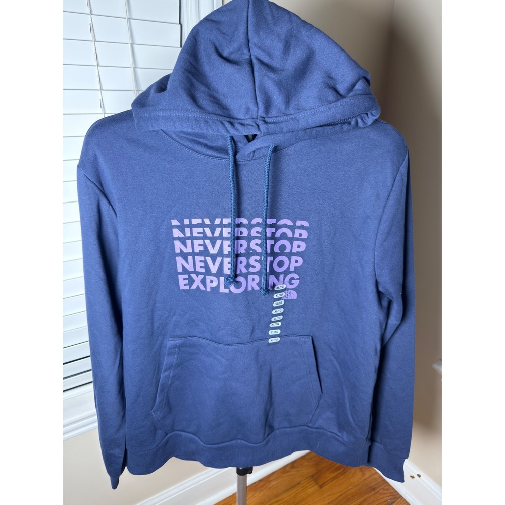 The North Face Women Never Stop Exploring Hoodie Summit Navy XL NF0A8GTW8K2-XL